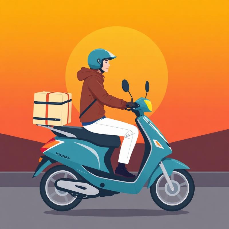 Hot food delivered to the door